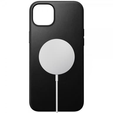NOMAD iPhone 15 Plus Skal Modern Leather Case Svart
