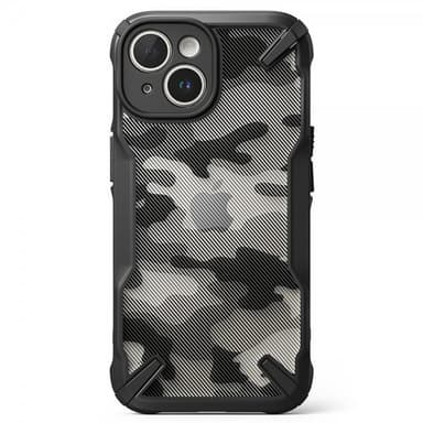 Ringke iPhone 15 Skal Fusion X Design Camo Black