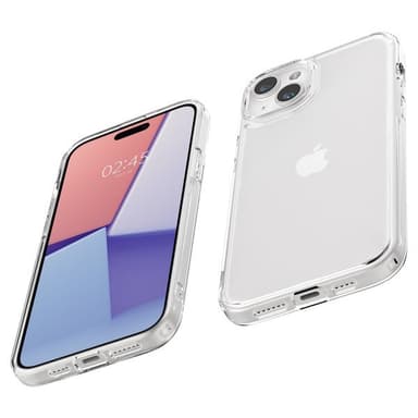 Spigen iPhone 15 Skal Ultra Hybrid Crystal Clear