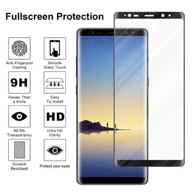 Skyddsfilm Samsung Galaxy NOTE 8 Skyddsglas Skärmskydd