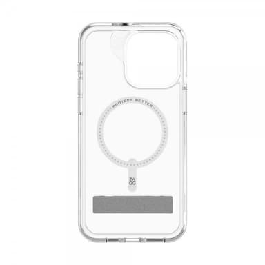 ZAGG iPhone 15 Pro Max Skal Crystal Palace Snap Kickstand Clear