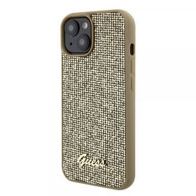 Guess iPhone 15 Skal Square Mirror Guld