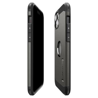 Spigen iPhone 15 Plus Skal Tough Armor MagFit Gunmetal