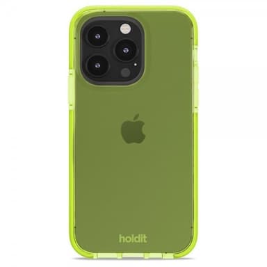 holdit iPhone 14 Pro Skal Seethru Acid Green