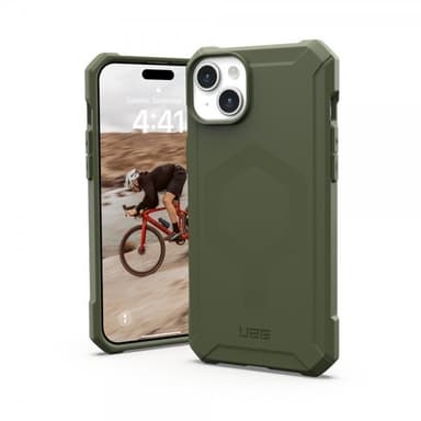 Urban Armor Gear (UAG) iPhone 15 Plus Skal Essential Armor MagSafe Olive Drab