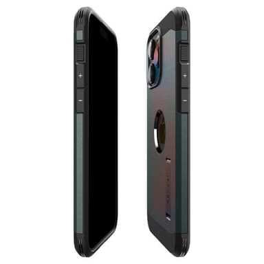 Spigen iPhone 15 Pro Skal Tough Armor MagFit Abyss Green