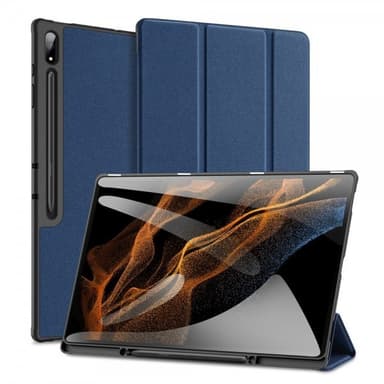 DUX DUCIS Samsung Galaxy Tab S9 Ultra SM-X910 SM-X916 Fodral DOMO Series Blå