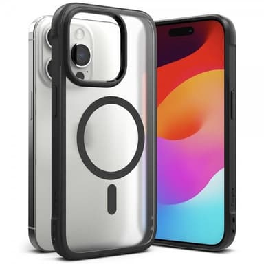 Ringke iPhone 15 Pro Max Skal Fusion Bold Magnetic Matte Black
