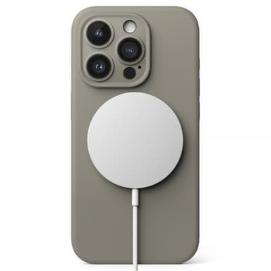 Ringke iPhone 15 Pro Skal Silicone Magnetic Grå