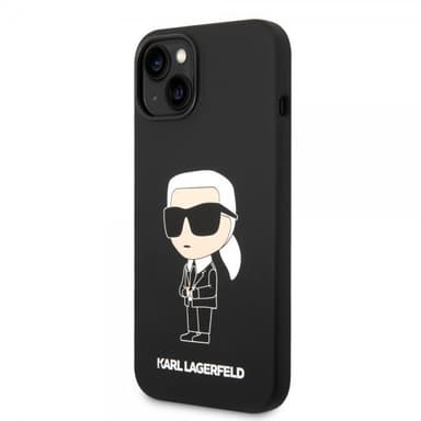 Karl Lagerfeld iPhone 15 Skal Ikonik NFT Svart