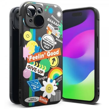 Ringke iPhone 15 Skal Onyx Design Sticker