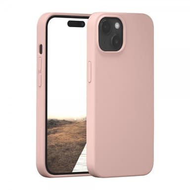 dbramante1928 iPhone 15 Plus Skal Monaco MagSafe Pink Sand