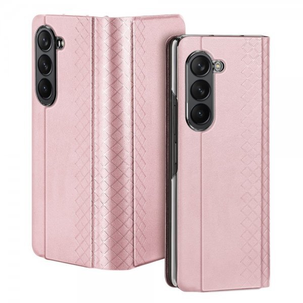 DUX DUCIS Samsung Galaxy Z Fold 5 Fodral Bril Series Rosa