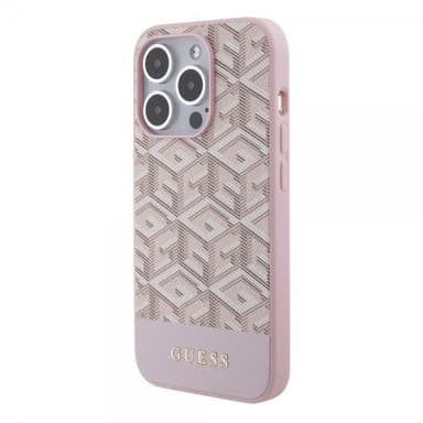 Guess iPhone 15 Pro Max Skal G Cube MagSafe Rosa