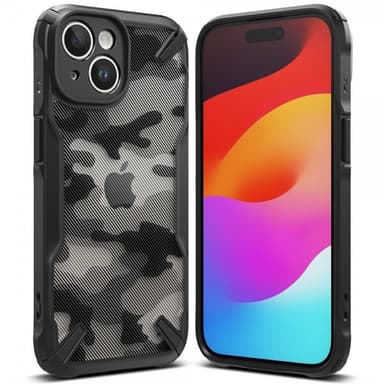 Ringke iPhone 15 Skal Fusion X Design Camo Black