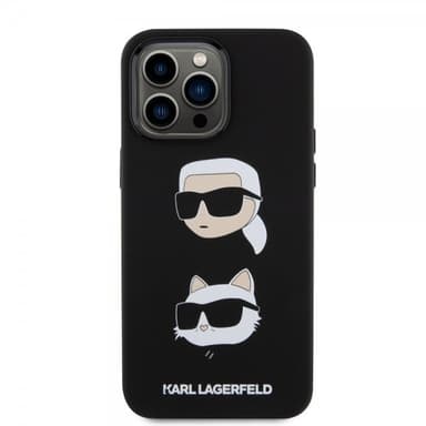 Karl Lagerfeld iPhone 15 Pro Max Skal Karl & Choupette Svart