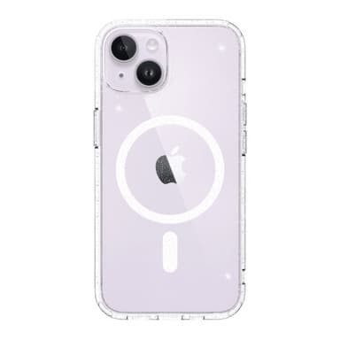 Just Mobile iPhone 14 Skal TENC BlingBling MagSafe Transparent Klar