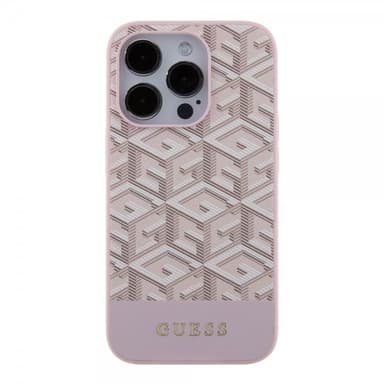 Guess iPhone 15 Pro Max Skal G Cube MagSafe Rosa