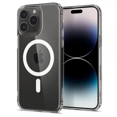 Spigen iPhone 14 Pro Skal AirSkin Hybrid MagFit Vit