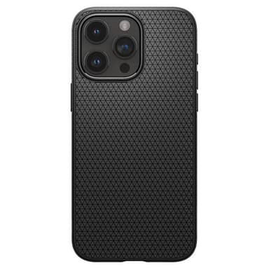 Spigen iPhone 15 Pro Max Skal Liquid Air Matte Black