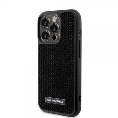 Karl Lagerfeld iPhone 15 Pro Skal Rhinestone Svart