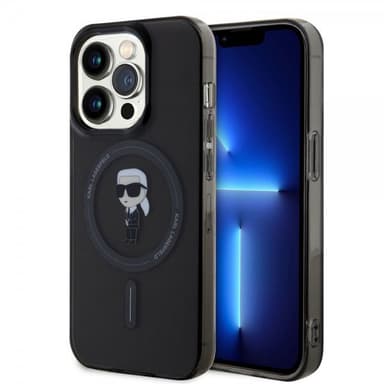 Karl Lagerfeld iPhone 15 Pro Skal Ikonik MagSafe Svart