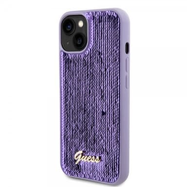 Guess iPhone 13 Skal Sequin Lila