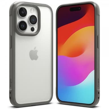Ringke iPhone 15 Pro Skal Fusion Bold Matte Gray