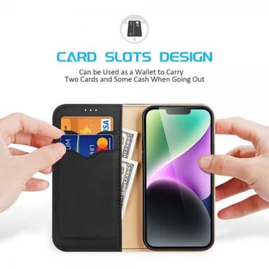 DUX DUCIS iPhone 15 Plus Fodral Hivo Series Svart