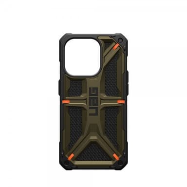 Urban Armor Gear (UAG) iPhone 15 Pro Skal Monarch Kevlar Element Green