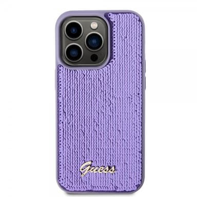 Guess iPhone 15 Pro Max Skal Sequin Lila