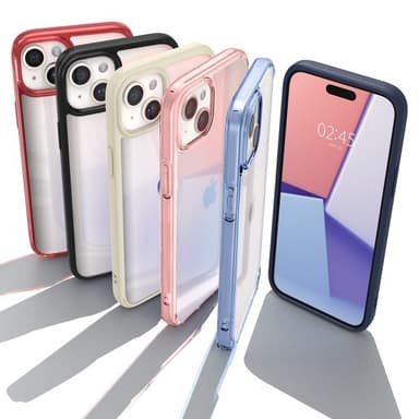 Spigen iPhone 15 Skal Ultra Hybrid Sky Crystal