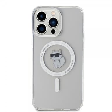 Karl Lagerfeld iPhone 15 Pro Max Skal Choupette MagSafe Transparent