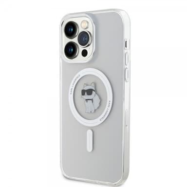 Karl Lagerfeld iPhone 15 Pro Max Skal Choupette MagSafe Transparent