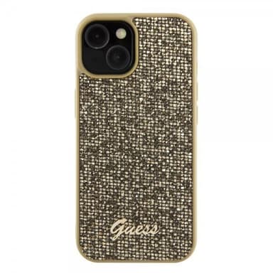 Guess iPhone 15 Skal Square Mirror Guld