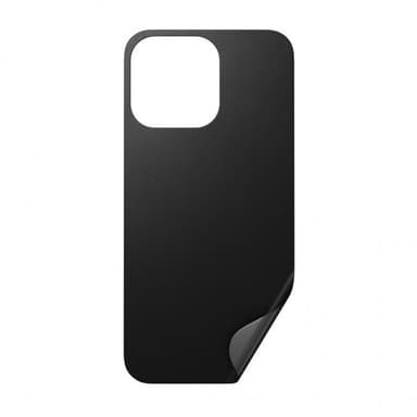 NOMAD iPhone 13 Pro Skin Leather Skin Svart