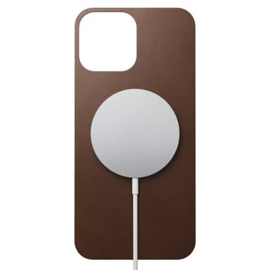 NOMAD iPhone 13 Pro Max Skin Leather Skin Rustic Brown