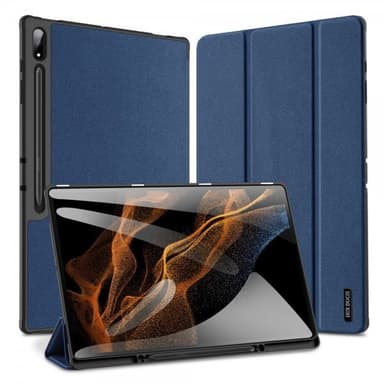 DUX DUCIS Samsung Galaxy Tab S9 Ultra SM-X910 SM-X916 Fodral DOMO Series Blå