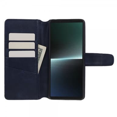 Nordic Covers Sony Xperia 1 V Fodral Essential Leather Heron Blue