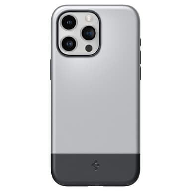 Spigen iPhone 15 Pro Skal Style Armor MagFit Classic Silver