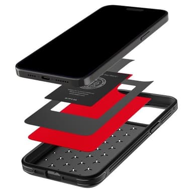 Spigen iPhone 15 Pro Max Skal Cryo Armor Cryo Red