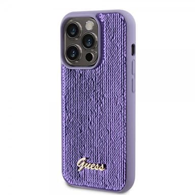 Guess iPhone 15 Pro Max Skal Sequin Lila