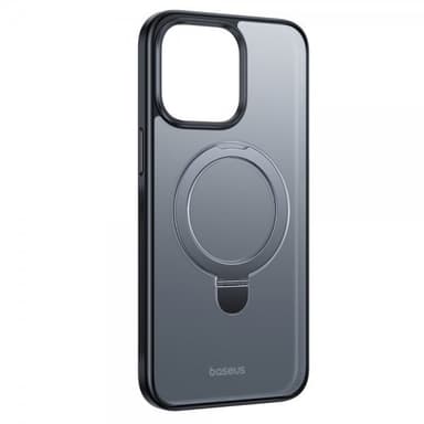 Baseus iPhone 15 Plus Skal Smart Ring Series MagSafe Svart