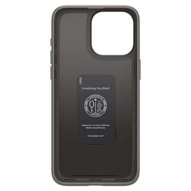 Spigen iPhone 15 Pro Max Skal Thin Fit Gunmetal