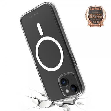 Vivanco iPhone 15 Skal Mag Steady Transparent