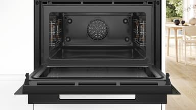 Bosch Serie 8 Kompaktugn med mikro CMG9241B1 (Svart)