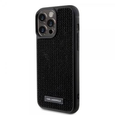 Karl Lagerfeld iPhone 15 Pro Max Skal Rhinestone Svart