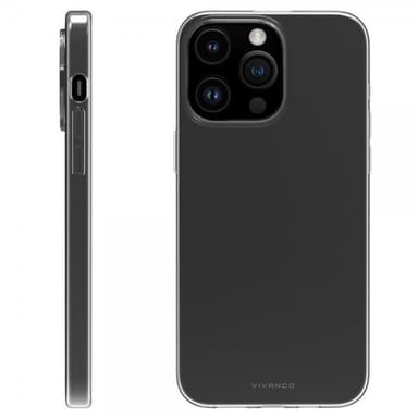 Vivanco iPhone 15 Pro Max Skal Slim TPU Transparent
