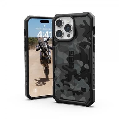 Urban Armor Gear (UAG) iPhone 15 Pro Max Skal Pathfinder SE MagSafe Midnight Camo
