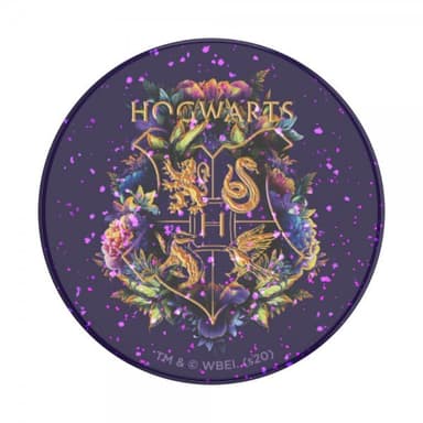 Popsockets PopGrip Glitter Hogwarts Floral